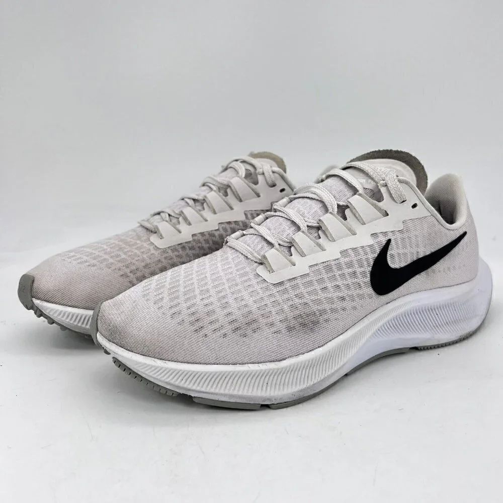 Nike Air Zoom Pegasus 37 Running Shoes CJ0506-003 White Tan Women Size 7